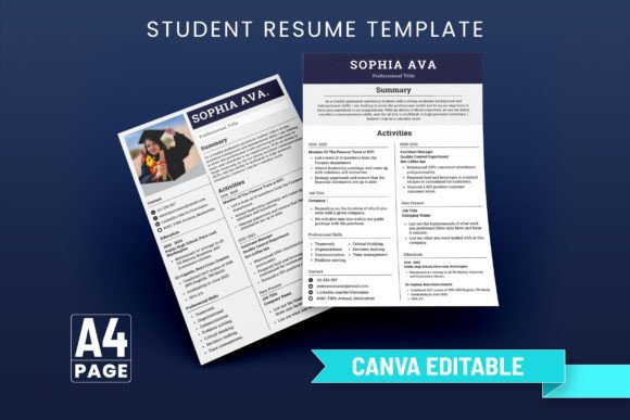 Student Resume Template