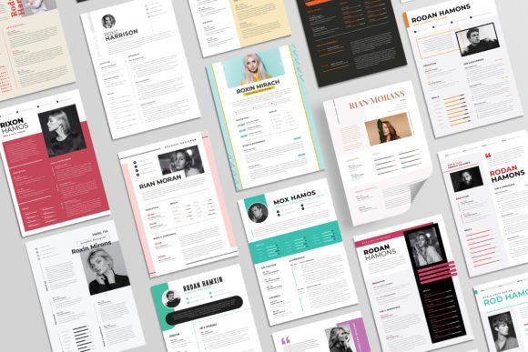 100 Creative Resume Template Bundle